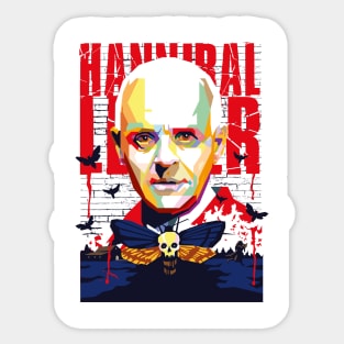Hannibal Lecter Sticker